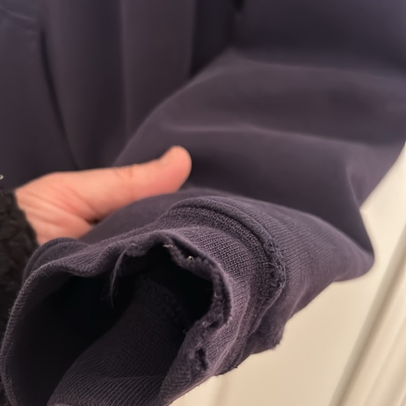 Vintage Navy Blue Disney Walt Disney World Full-Zip Hoodie Cotton-blend Large - Picture 13 of 13